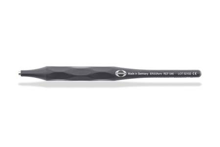 Hahnenkratt 546 Handles ERGOform antracite — Ручка для зеркала, серая